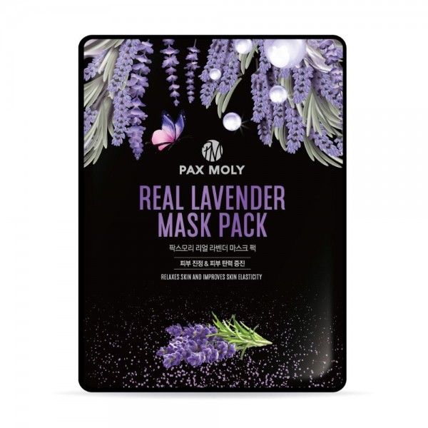 Pax Moly Маска тканевая Real Lavender с экстрактом лаванды 25 мл