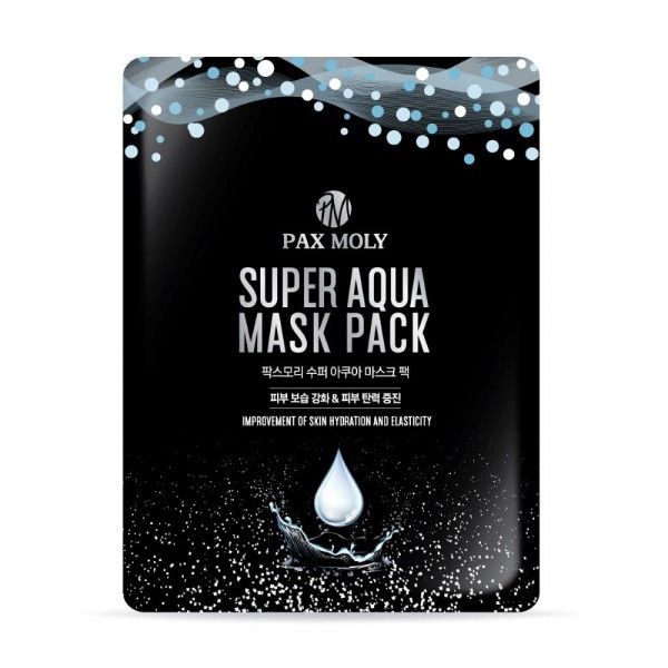 Pax Moly Маска тканевая Super Aqua с минералами морской воды 25 мл