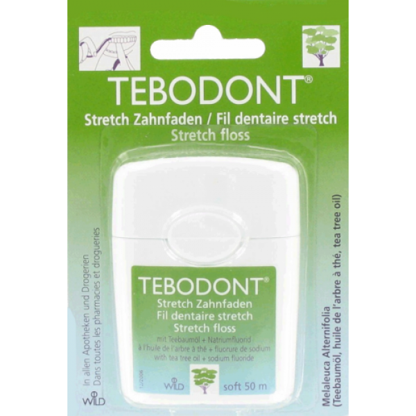 Tebodont-F Зубная нить, 50м,  11.3502