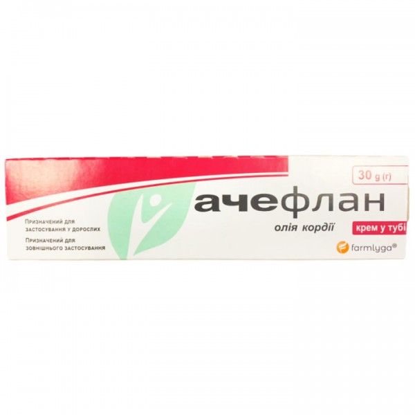 Ачефлан крем туба 30г №1