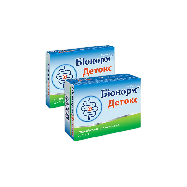 Бионорм Детокс табл.дисперг.1.5г №18
