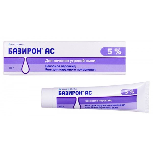 Базирон АС гель 5% 40Г №1