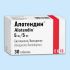 Алотендин таблетки по 5 мг/5 мг №30 (10х3)