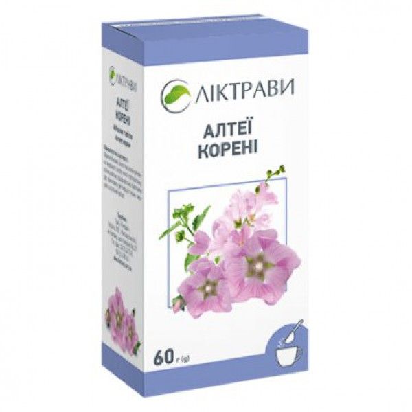 Алтеи корни по 60 г в пач. с внут. пак.