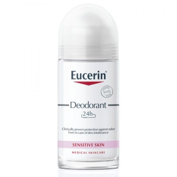 Антиперспирант роликовый Eucerin Deo 24 часов защиты, для гиперчувствительной кожи, 50 мл